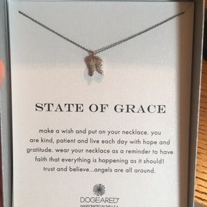 State of grace Dogeared necklace. Never worn.